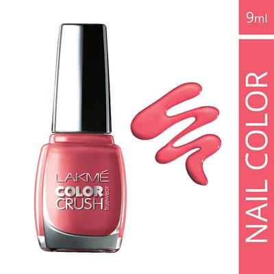Lakme True Wear Color Crush Nail Color Pinks 19 9 Ml - Nail Polish