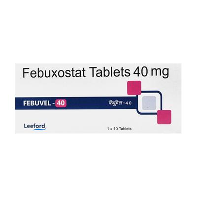 Febuvel 40mg Tablet 10'S - Gout