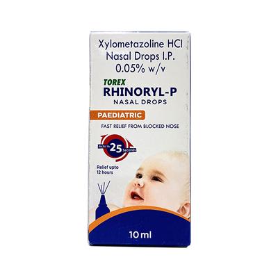 RHINORYL P Nasal Drops 10ml - Nasal Congestion-Nas