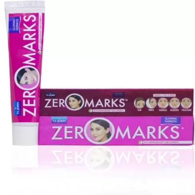 Vi-John Zero Marks Glowing Fairness Cream for Women - Pack of 6 25 gm - Lotions & Creams
