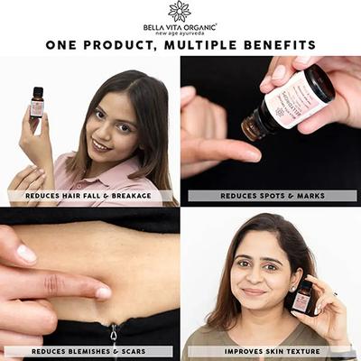 Bella Vita Organic Belly Drops Ayurvedic Navel Oil 15 ml - Massage Oils