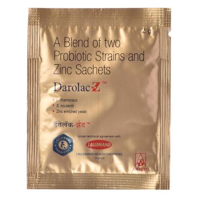 DAROLAC Z Sachet 2gm - Diarrhoea-Ant