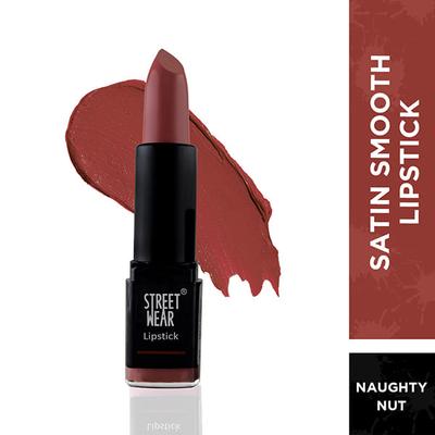 Streetwear Satin Smooth Lipstick - Naughty Nut 4.2 Gm - Lipsticks