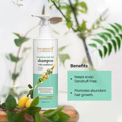 Aryanveda Dandruff Control Shampoo & Conditioner, Marula, Tea Tree & Neem 200 ml - Shampoos