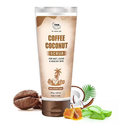 TNW - The Natural Wash Coffee Coconut Scrub 125 gm - Face Wash & Cleansers