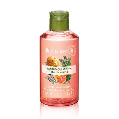 Yves Rocher Grapefruit Thyme Energizing Bath & Shower Gel 200 ml - Shower Gels & Body Wash
