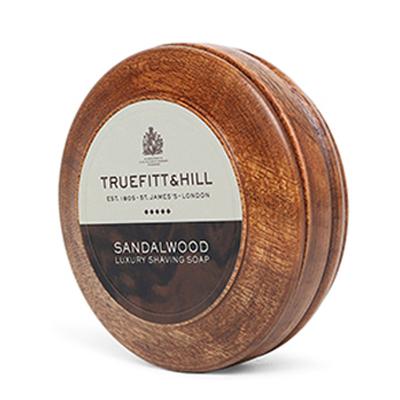 Truefitt and Hill Sandalwood Luxury Shaving Soap in Wooden Bowl 1's - Soaps