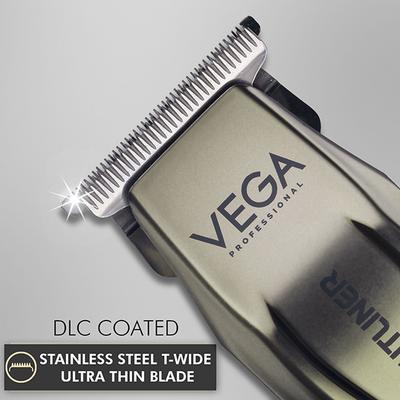 VEGA Professional Pro Outliner Hair Trimmer with DLC Coated Japanese Stainless Steel, (VPPHT-01) 1's - Trimmers