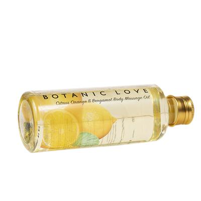 Botanic Love Citrus Orange and Bergamot Body Massage Oil 200 ml - Massage Oils