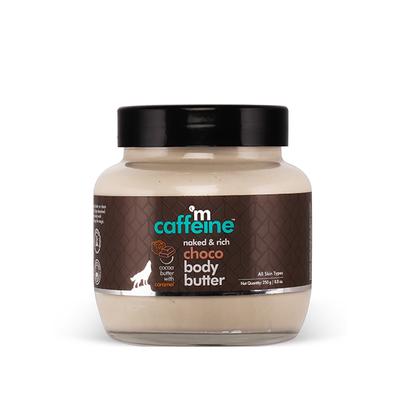 mCaffeine Naked & Rich Deep Moisturizing Choco Body Butter 250 gm - Shower Gels & Body Wash