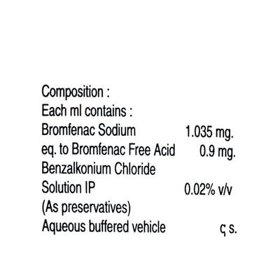 EASYBROM Eye Drops 5ml - Eye conditions-Oph