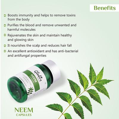 Globus Naturals Neem Immunity Booster Capsules 1's - Multi-Vitamins