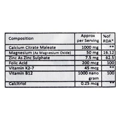 OSTEE STRONG Tablet 10's - Supplements-Vam