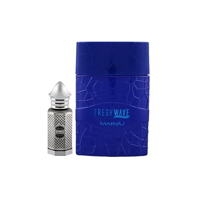 Ajmal Asher Concentrated Perfume Oil Oriental And Maryaj Fresh Wave EDP Citrus Woody Perfume 112 ml - Perfumes (Edt/Edp)