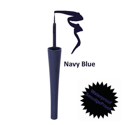 Bonjour Paris Insta Dramatic Water Proof Liquid Eyeliner Navy Blue 6 ml - Eyeliners