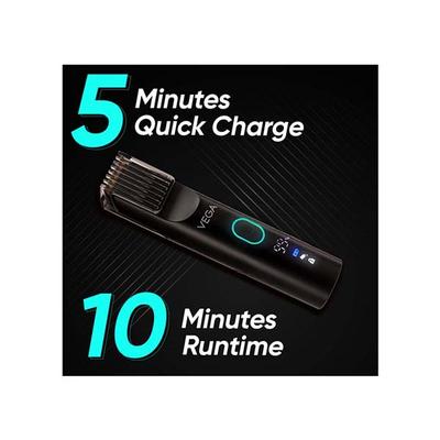 Vega SmartOne Series S1 VHTH-30 Fully Waterproof Trimmer 120 min Runtime 40 Length Settings (Black) 1's - Trimmers