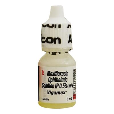 VIGAMOX Ophthalmic Solution 5ml - Eye Infections-Eaa