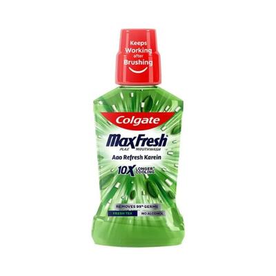 Colgate-Palmolive, Colgate Plax Antibacterial Mouthwash, 24/7 Fresh Breath with Natural tea extracts (Fresh Tea) 250 ml - Mouthwash