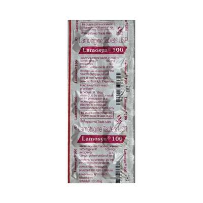 Lamosyn 100mg Tablet 10'S - Epilepsy/Convulsion-Ant