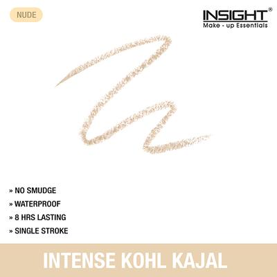 Insight Cosmetics 4X Intense Kohl Kajal - Nude 0.35 gm - Kajal & Kohls