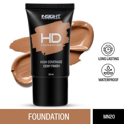 Insight Professional HD Foundation High Coverage (FD-30) - MN 20 20ml - Foundation