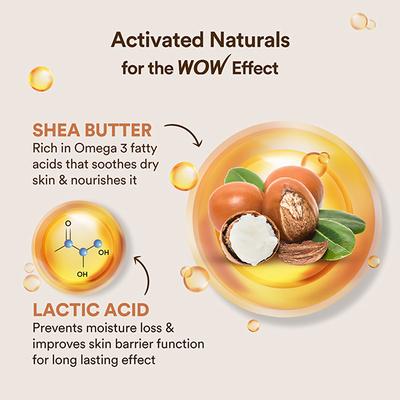 Wow Life Science Shea & Cocoa Butter Body Lotion 400 ml - Lotions & Creams