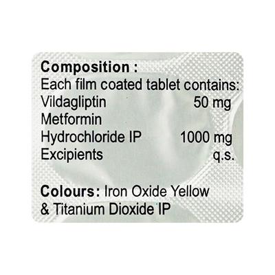 VILATIN M 1000mg Tablet 15's - Diabetes-Ant