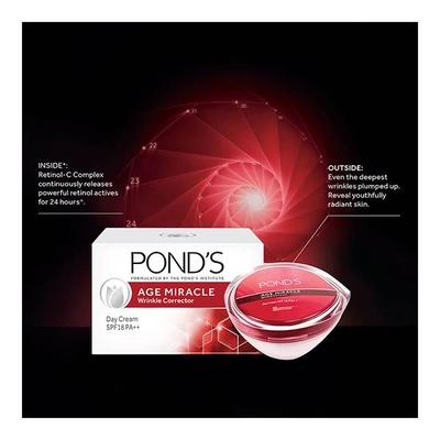 Pond's Age Miracle Wrinkle Corrector SPF 18 PA++ Day Cream 35 gm - Day Cream