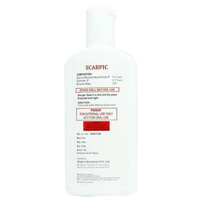 SCABPIC Lotion 100ml - Scabies-Toa