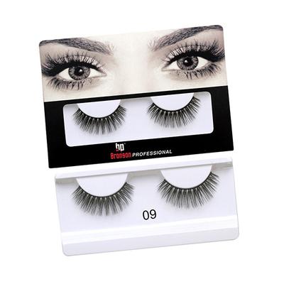 Bronson Professional 3d effect False eyelashes 09 1's - Eyelashes