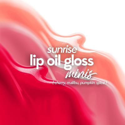 Ruby'S Organics Lip Oilgmloss Minis Set Sunrise 9 ml - Lip Glosses