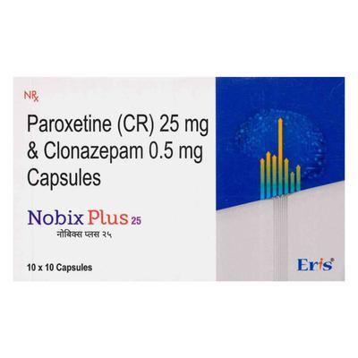 NOBIX PLUS 25 Capsule 10's - Anxiety-Anx