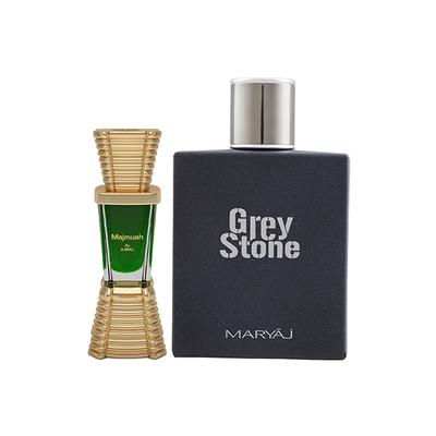 Ajmal Majmua Concentrated Perfume Oil Oriental And Maryaj Grey Stone EDP Aromatic Woody Perfume 110 ml - Perfumes (Edt/Edp)