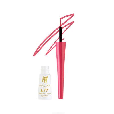 MyGlamm LIT Glossy Liquid Eyeliner-Pink Rave 3.5 ml - Eyeliners