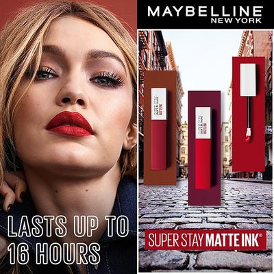 Maybelline New York Super Stay Matte Ink Lip color, 245 Seeker 5 ml - Lipsticks