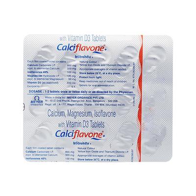 Calciflavone Plus Tablet 15'S - Supplements-Cal