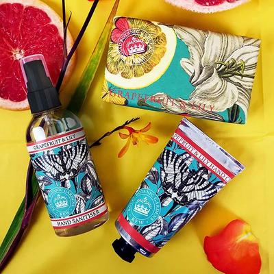 The English Soap Company - Royal Botanic Gardens, Kew - Grapefruit And Lily Hand Cream 75 ml - Lotions & Creams