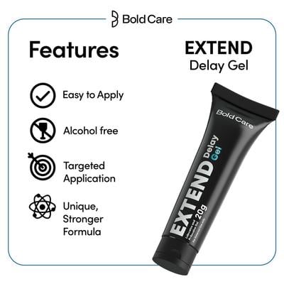 Bold Care Extend Delay Gel 20 g - Intimate Cream/Gel