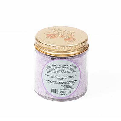 Botanic Love Lavender and Geranium Bath Salt Foot Aid 130 gm - Bath Salts