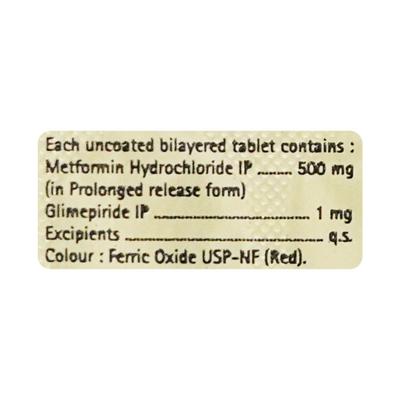 Carbophage G1 Tablet 10'S - Diabetes-Ant