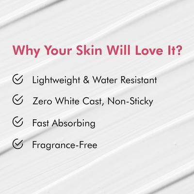 Mcaffeine Clear Glow 1% Kojic Acid and Alpha Arbutin Brightening Sunscreen SPF 50 PA++++ 50 ml - Body Sunscreen