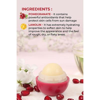 Organic Harvest Pomegranate Lip Balm 8 gm - Lip Balms