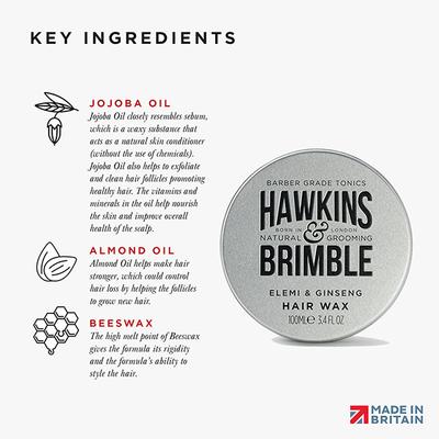 Hawkins & Brimble Molding-Hair Wax 100 ml - Hair Gels & Waxes