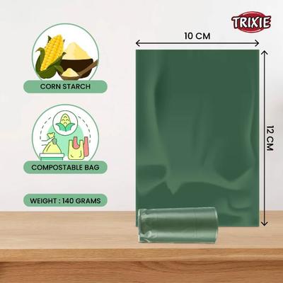 Trixie Dog Dirt Bags Biodegradable Brown (Pack of 4 x 10) - Pet Healthcare
