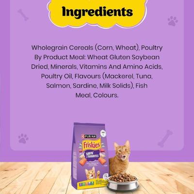 Nestle Purina Friskies Surfin Favourites Cat Food 2.5 kg - Petfood