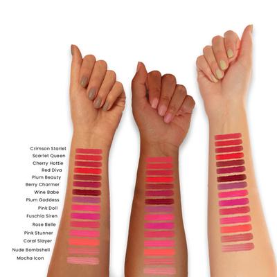 MyGlamm Ultimatte Long Stay Matte Liquid Lipstick-Berry Charmer 2.5 ml - Lipsticks