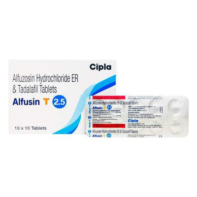 ALFUSIN T 2.5 Tablet 10's - Bladder And Prostate Disorders-Dru