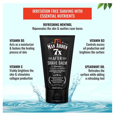 Man Arden 7X After Shave Balm - Spearmint 100 ml - Aftershave Lotion