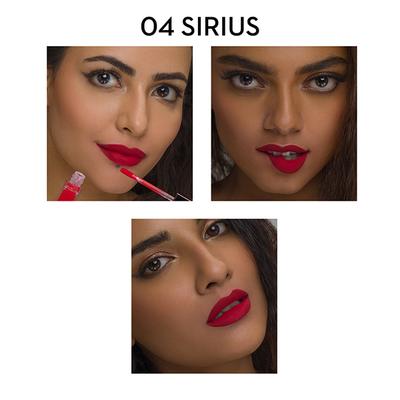 SUGAR Cosmetics Mettle Liquid Lipstick - 04 Sirius (Cherry Red) 7 gm - Liquid Lipsticks