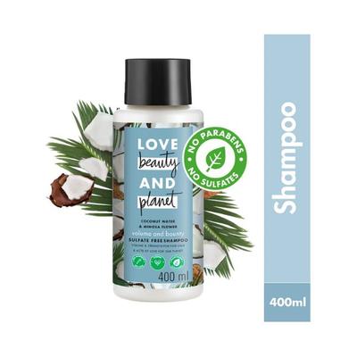 Love Beauty And Planet Coconut Water and Mimosa Flower Sulfate Free Volume and Bounty Shampoo 400 ml - Shampoos